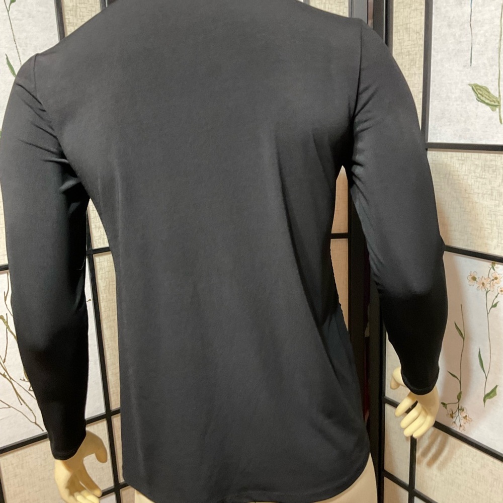 Slinky Brand Sequined Turtleneck Top - Picture 5 of 7